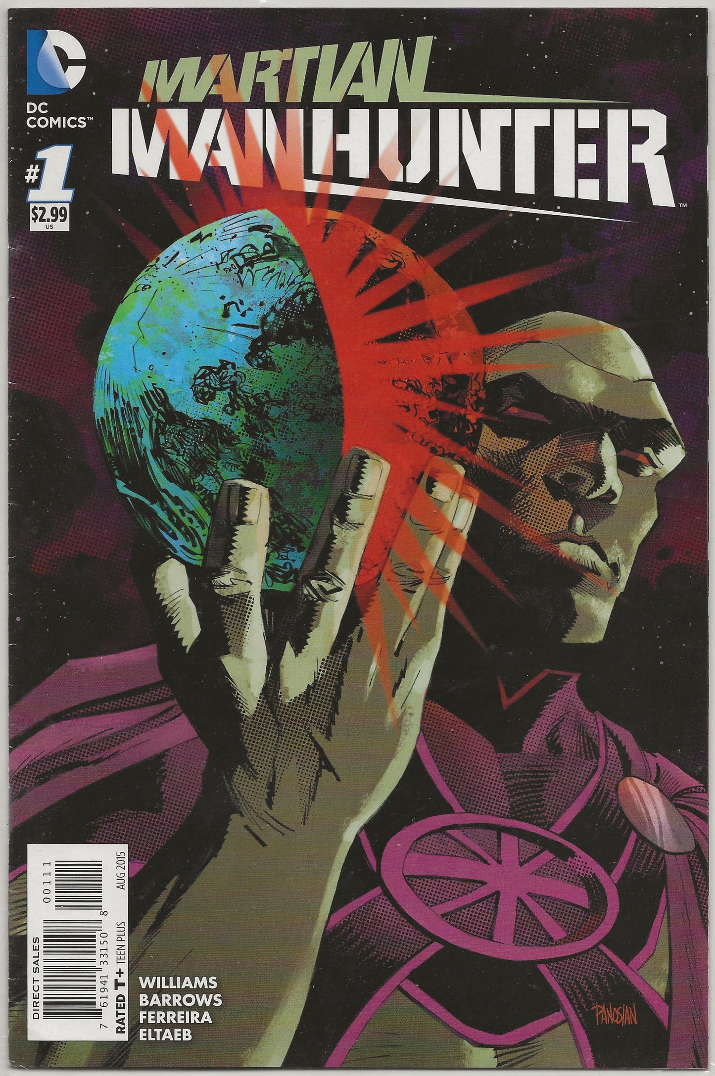 Martian Manhunter, Vol. 4 No. 1, DC Comics, August 2015