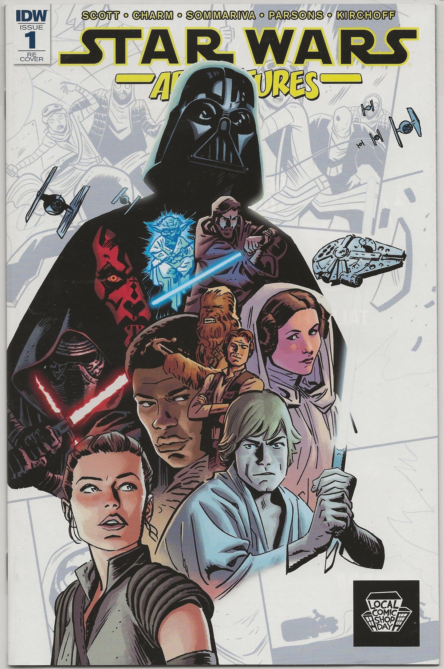 Star Wars Adventures (Local Comic Shop Day Variant) Vol. 1 No. 1, IDW Comics, September 2017