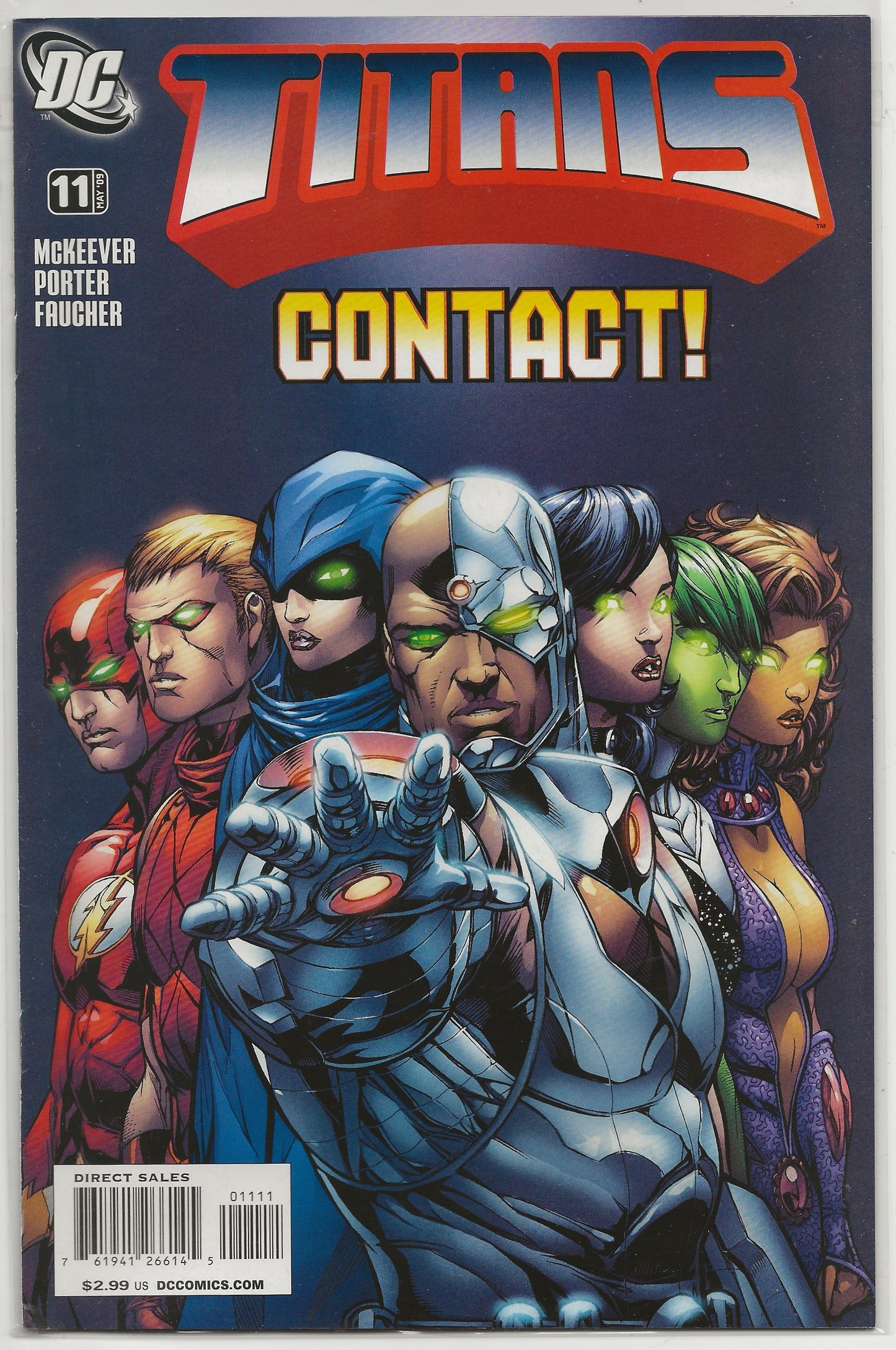 Titans Vol. 2 No. 11, DC Comics, May 2009