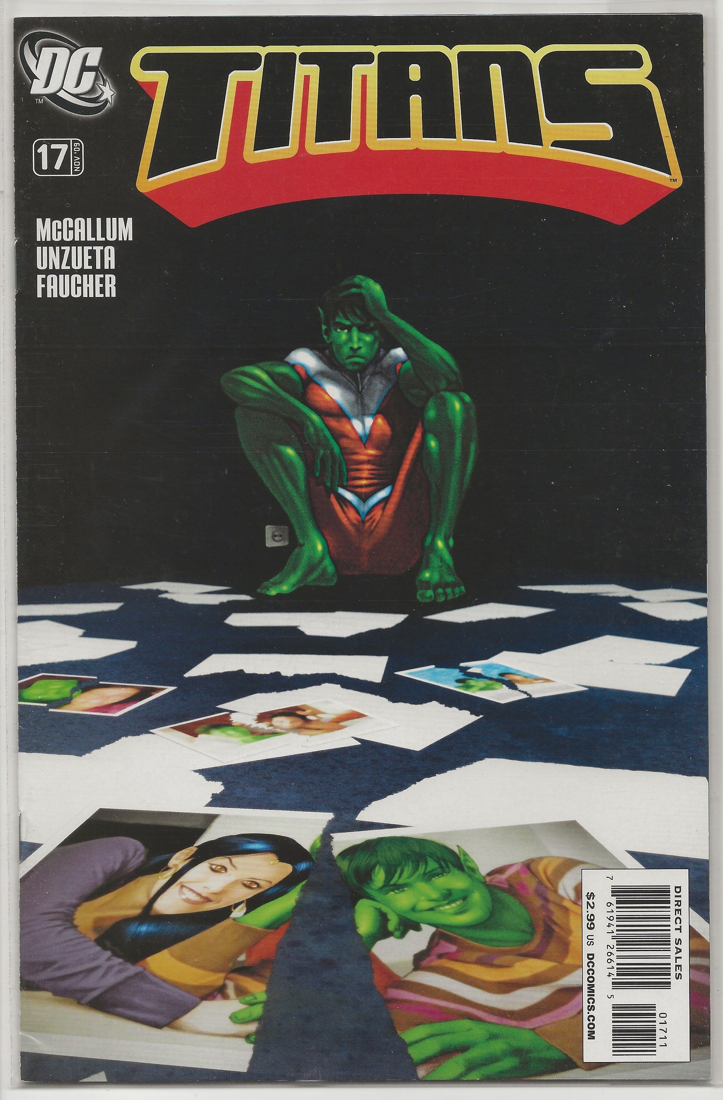 Titans Vol. 2 No. 17, DC Comics, November 2009