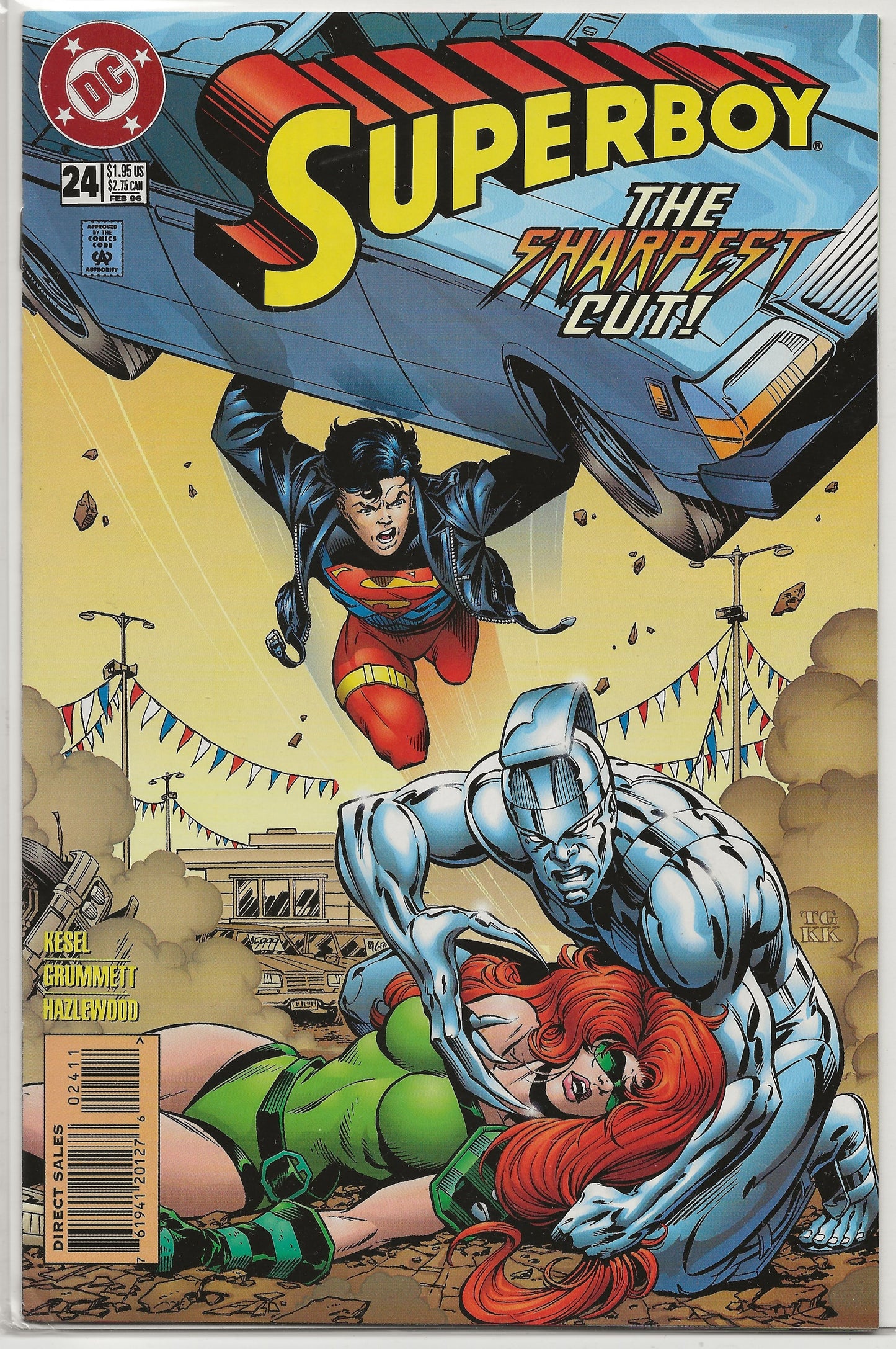 Superboy Vol. 4 No. 24, DC Comics, February 1996