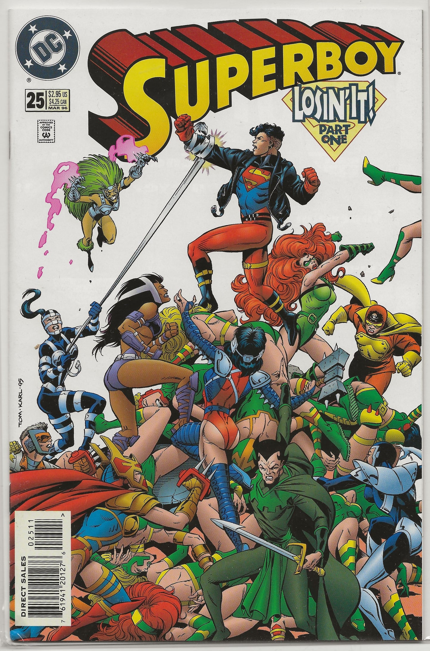 Superboy Vol. 4 No. 25, DC Comics, March 1996