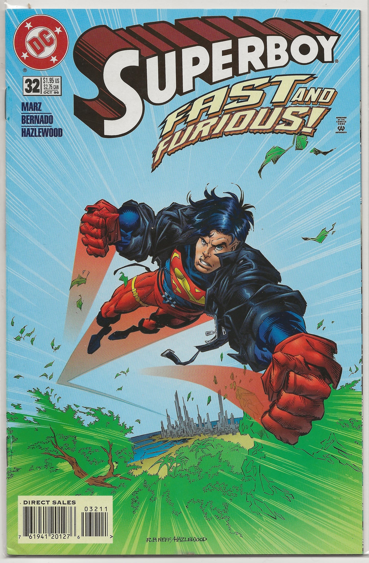Superboy Vol. 4 No. 32, DC Comics, October 1996