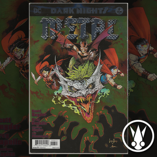 Dark Nights: Metal , Vol. 1, No. 6, DC Comics, March 2018 (1st Edition Foil Stamped)
