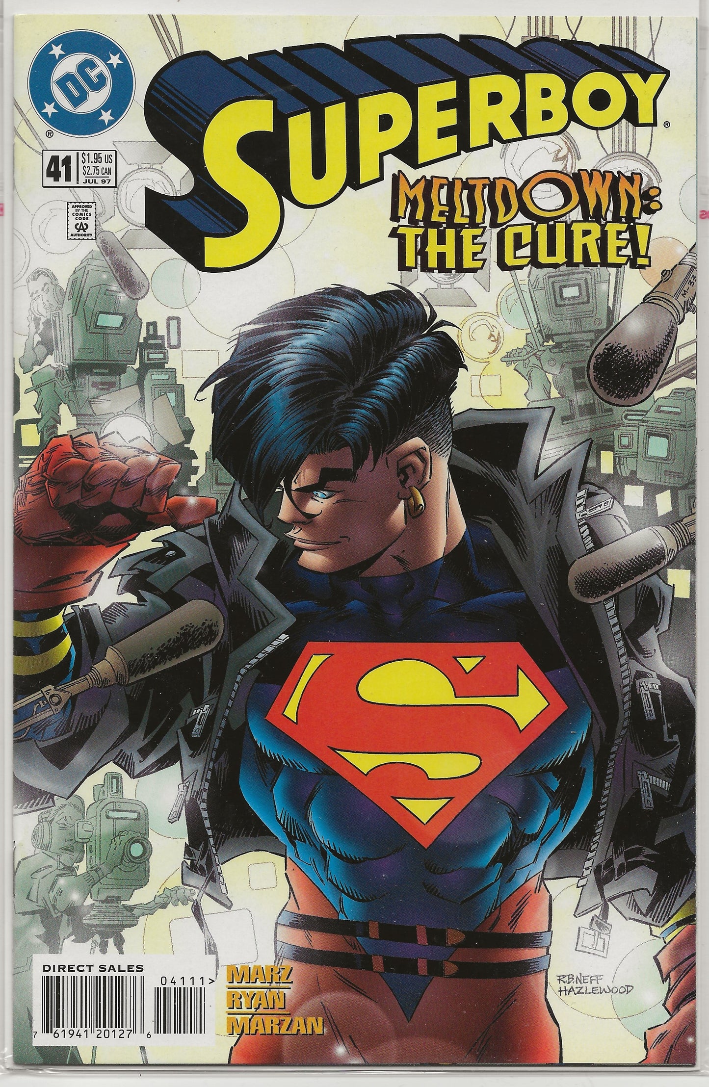 Superboy Vol. 4 No. 41, DC Comics, July 1997