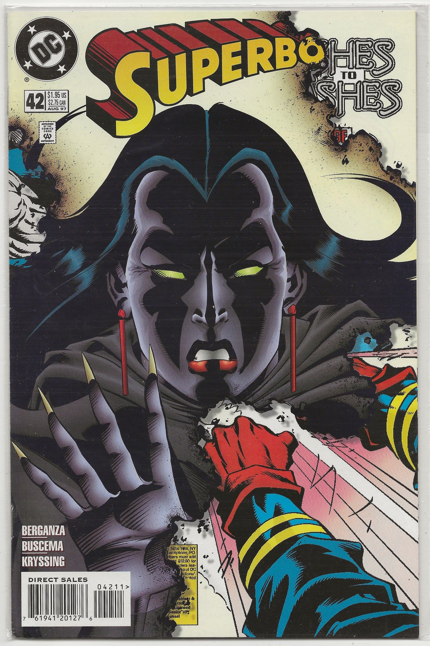 Superboy Vol. 4 No. 42, DC Comics, August 1997