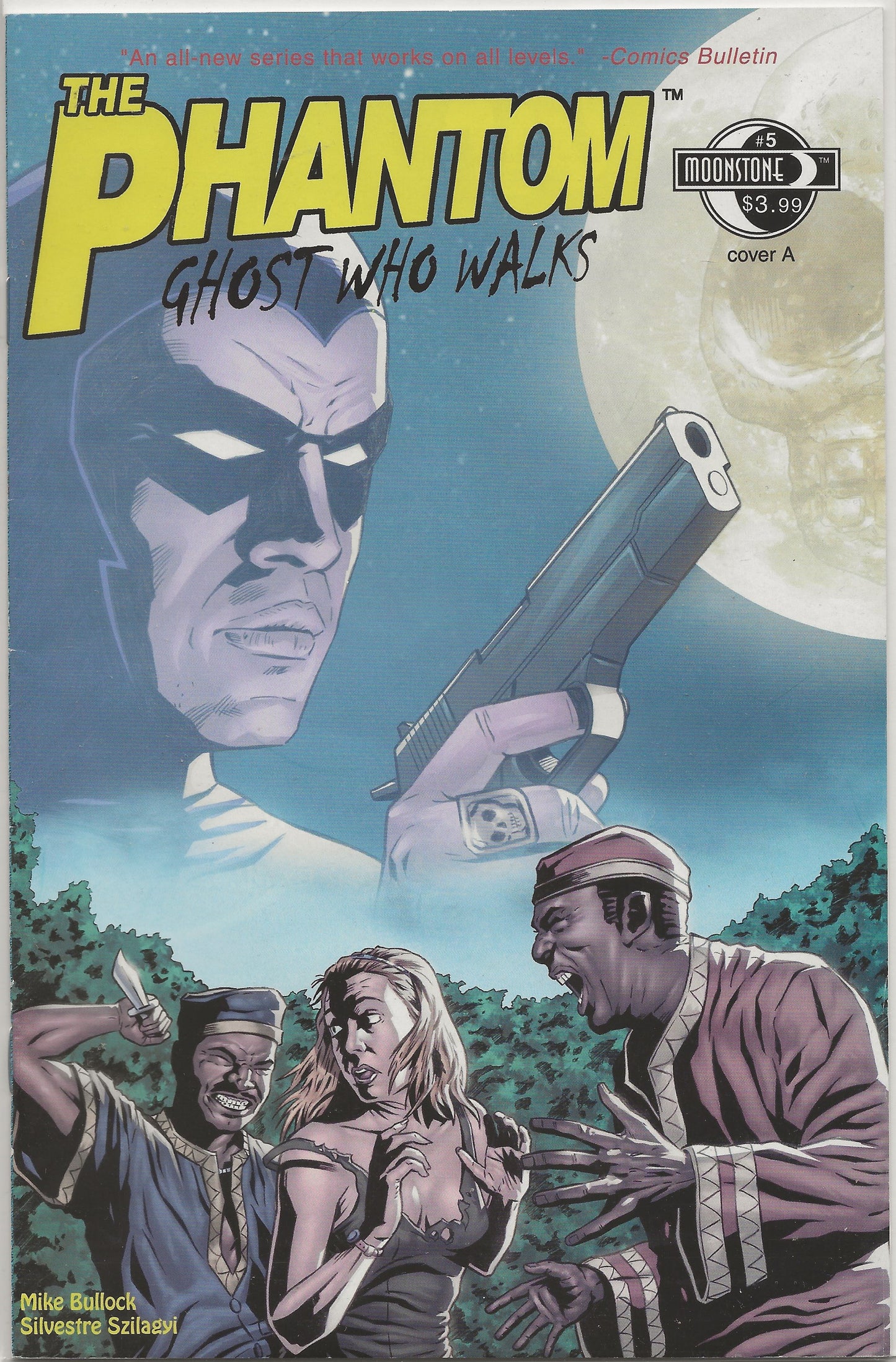 The Phantom: Ghost Who Walks, Vol. 1 No. 5, Moonstone, October 2009 (Cover A)