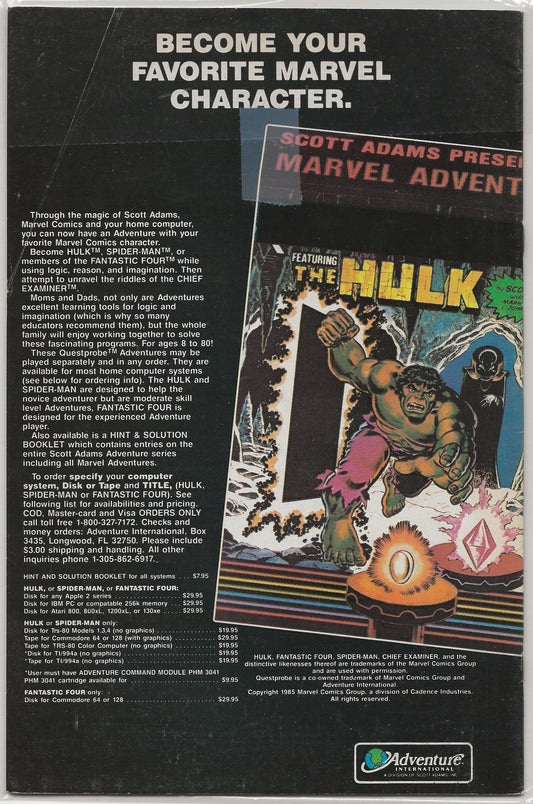 Web of Spider-Man, Vol. 1 No. 14, Marvel Comics, May 1986