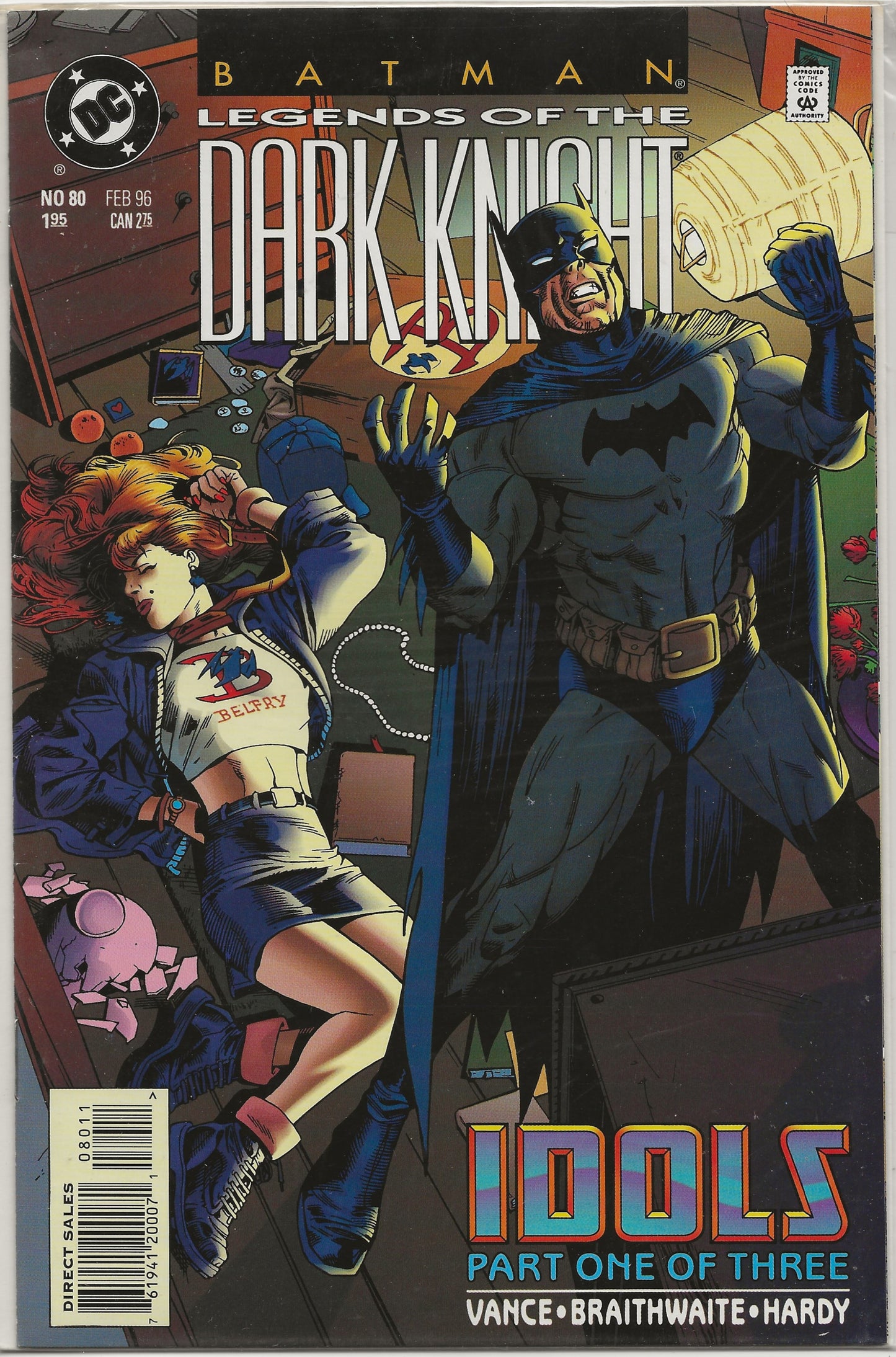 Batman Legends of the Dark Knight Vol. 1 No. 80, DC Comics, February1996