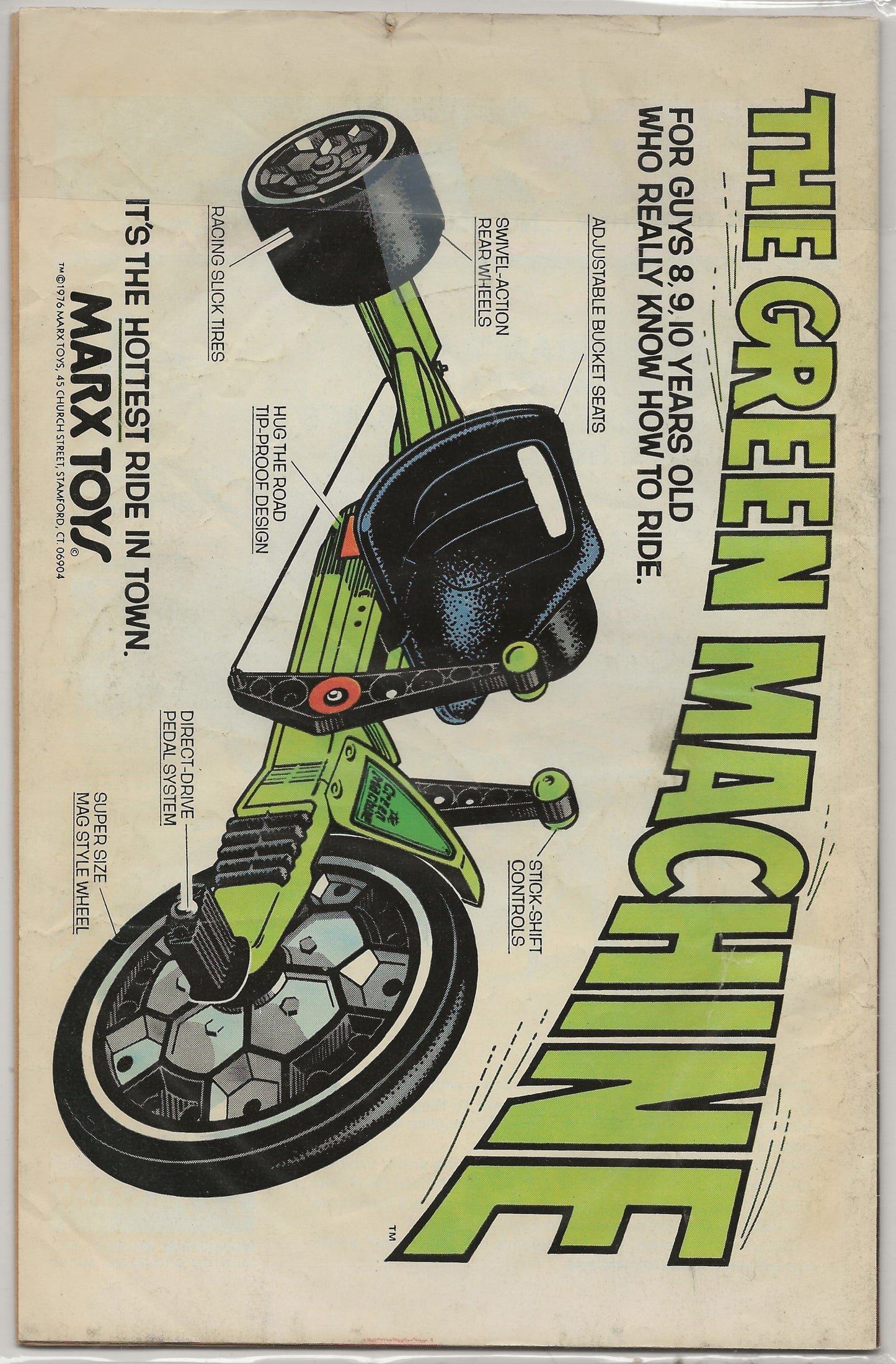 Claw the Unconquered, Vol 1, No. 9, DC Comics, September 1976