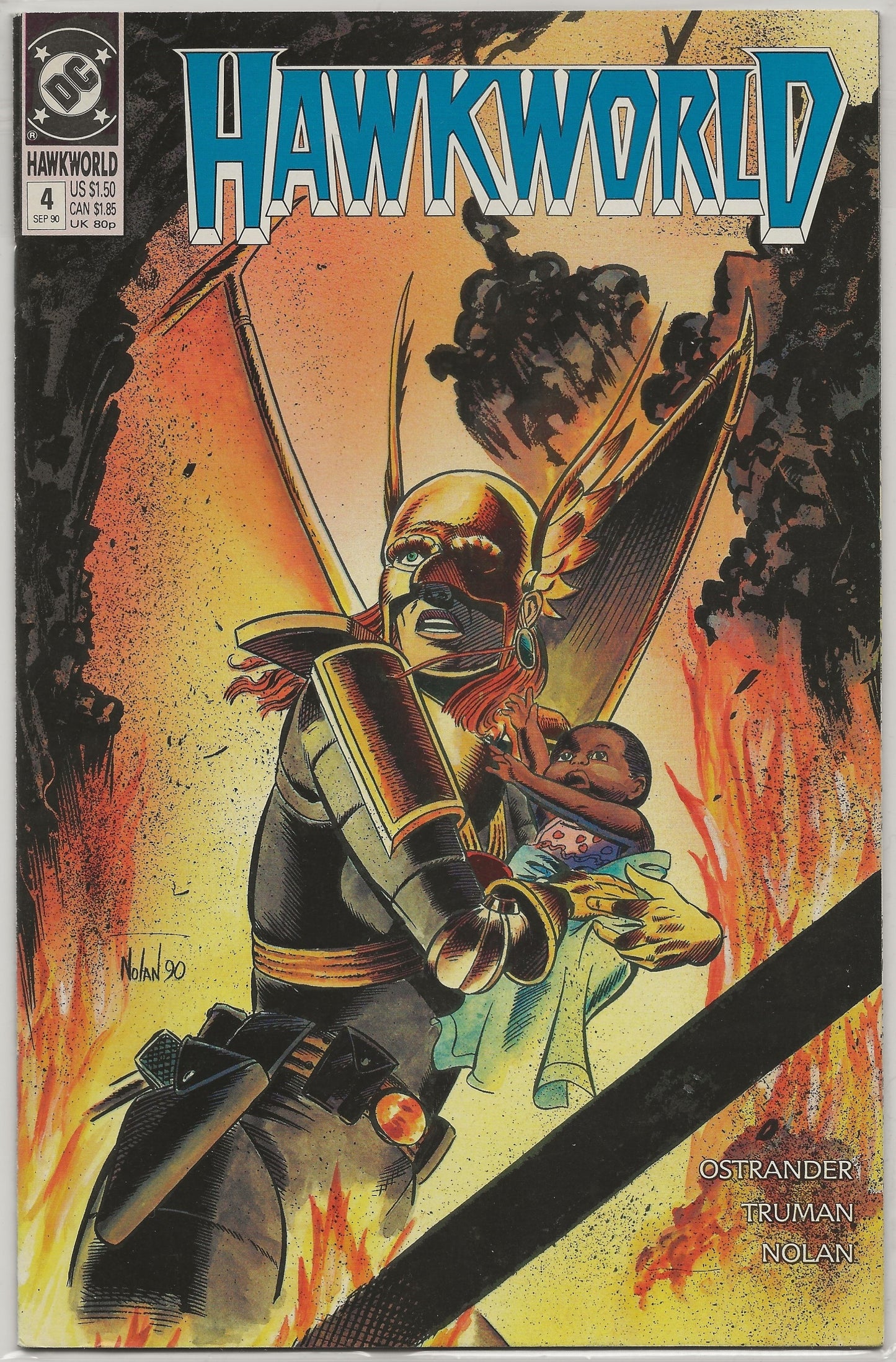 Hawkworld, Vol 2 No. 4, DC Comics, September 1990