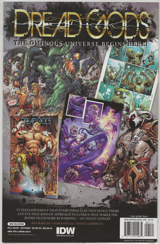 Demi-God, Vol. 1 No. 1, IDW Comics, April 2018 (Cover B- Joe Corroney)