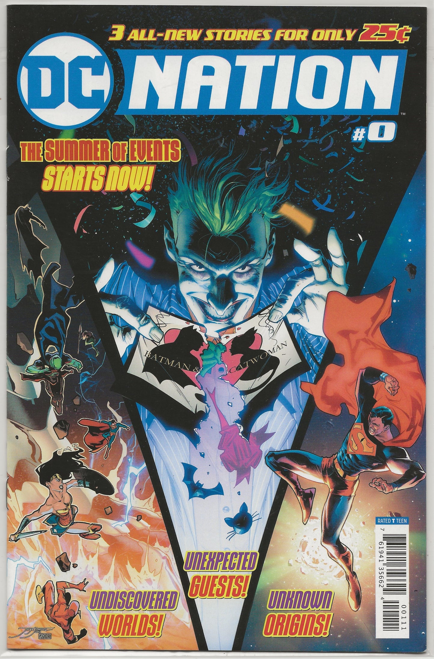 DC Nation Vol. 2 No. 0, DC Comics, July 2018