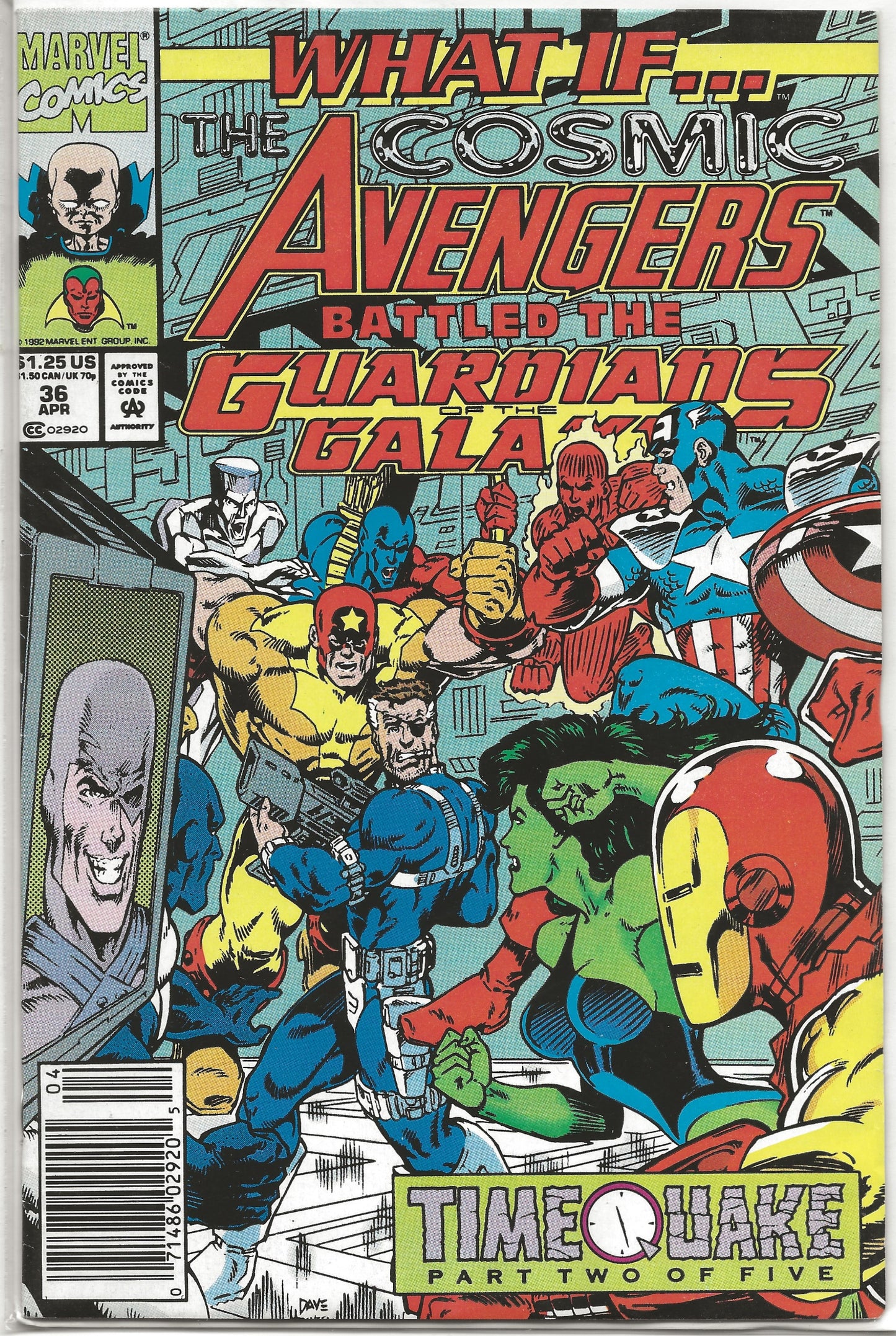 What If...? Vol. 2 No. 36, Marvel Comics, April 1992