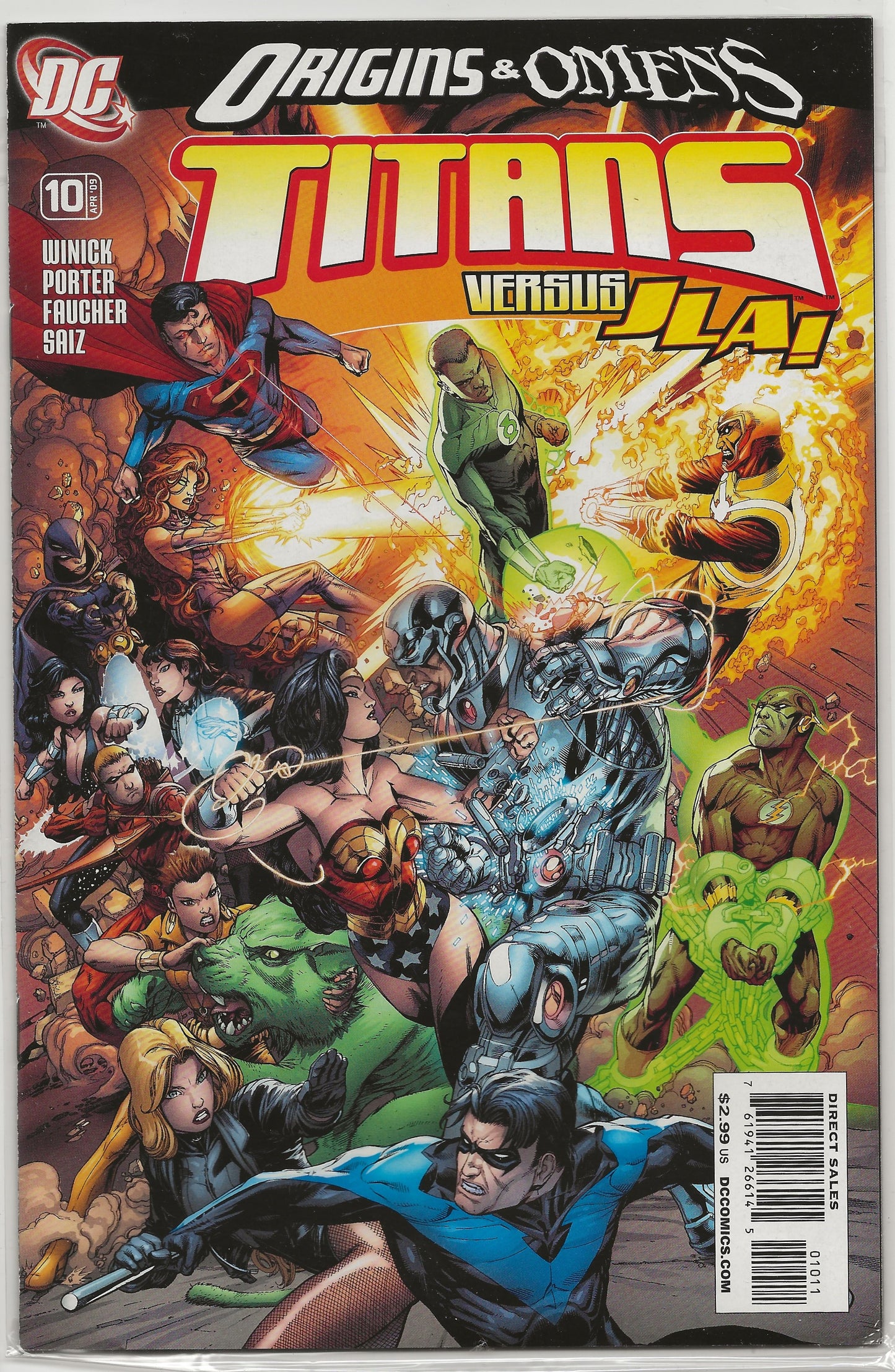 Titans Vol. 2 No. 10, DC Comics, April 2009