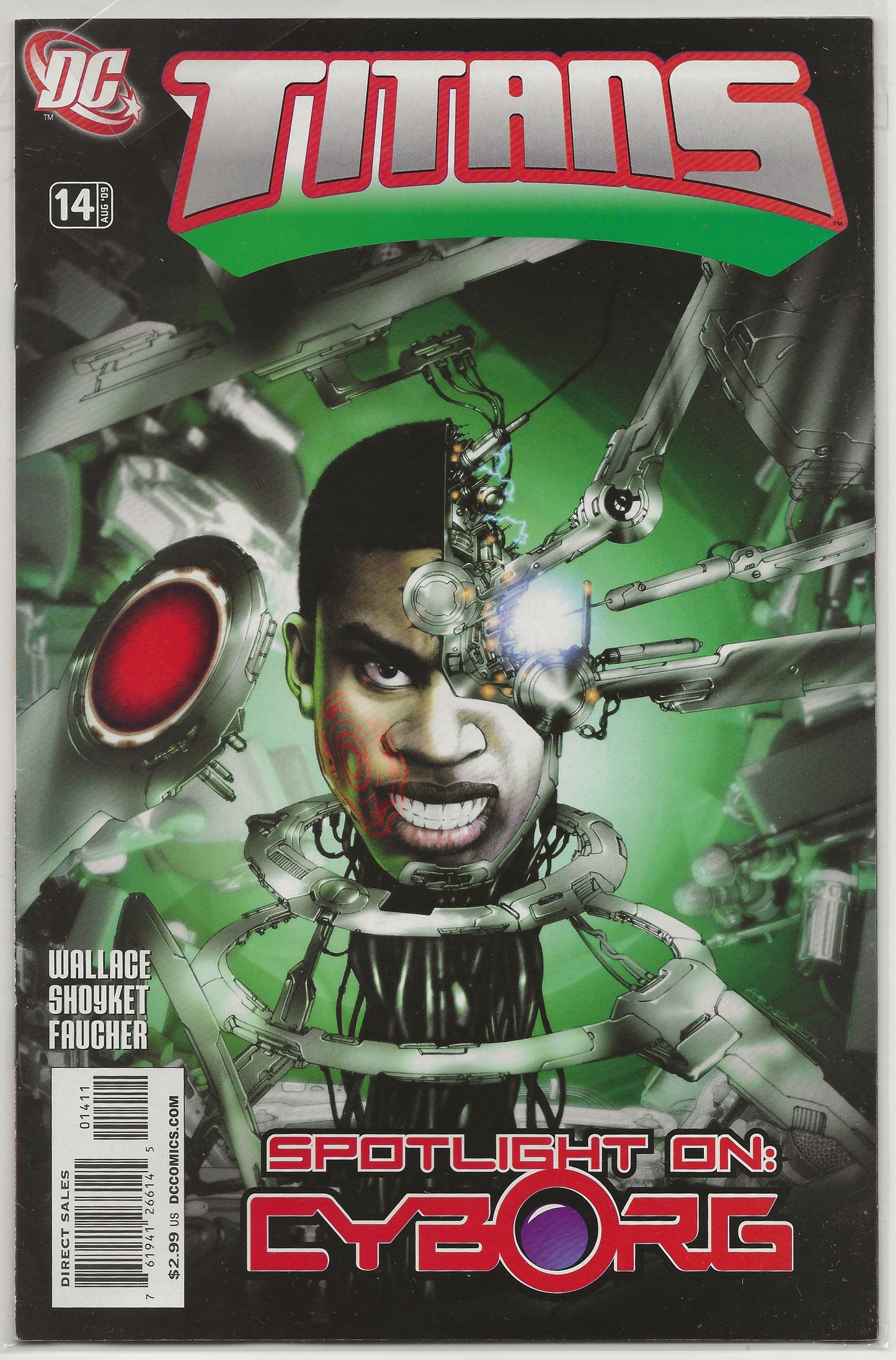 Titans Vol. 2 No. 14, DC Comics, August 2009