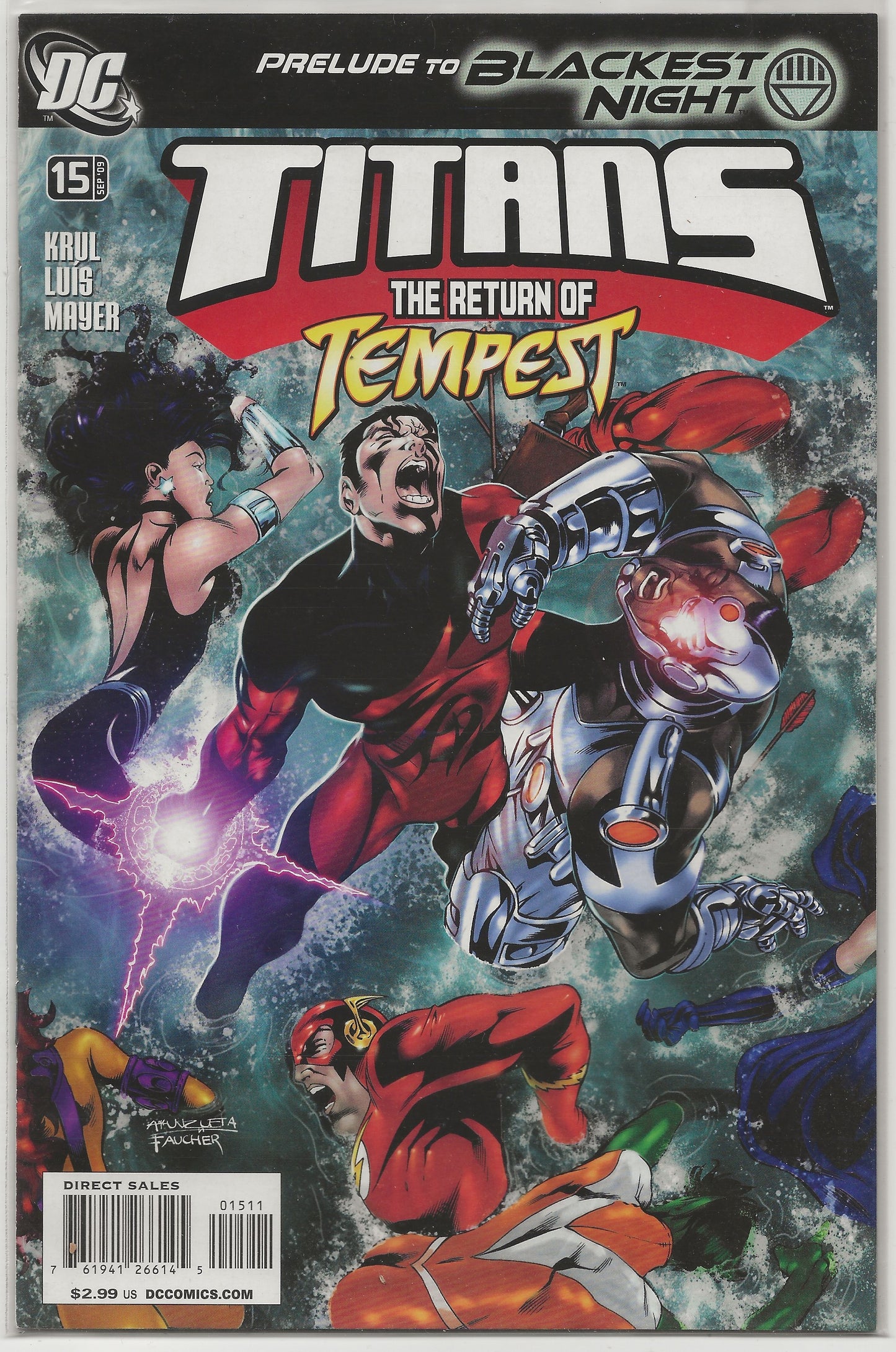 Titans Vol. 2 No. 15, DC Comics, September 2009