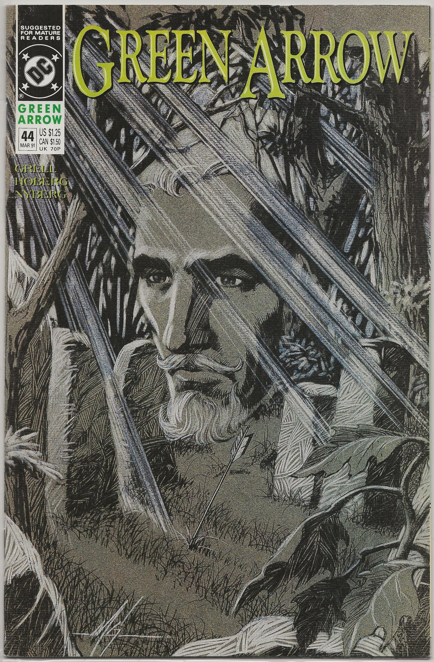 Green Arrow, Vol 2, No. 44, DC Comics, March 1991