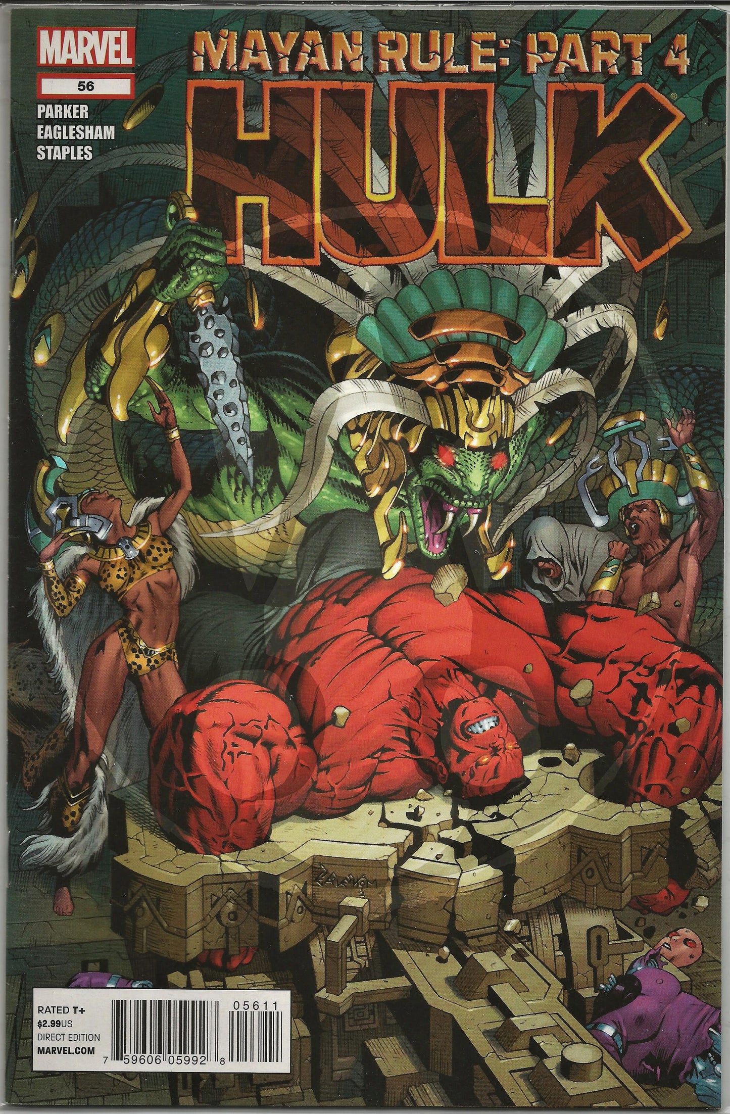Hulk, Vol 2, No. 56, Marvel Comics, October 2012