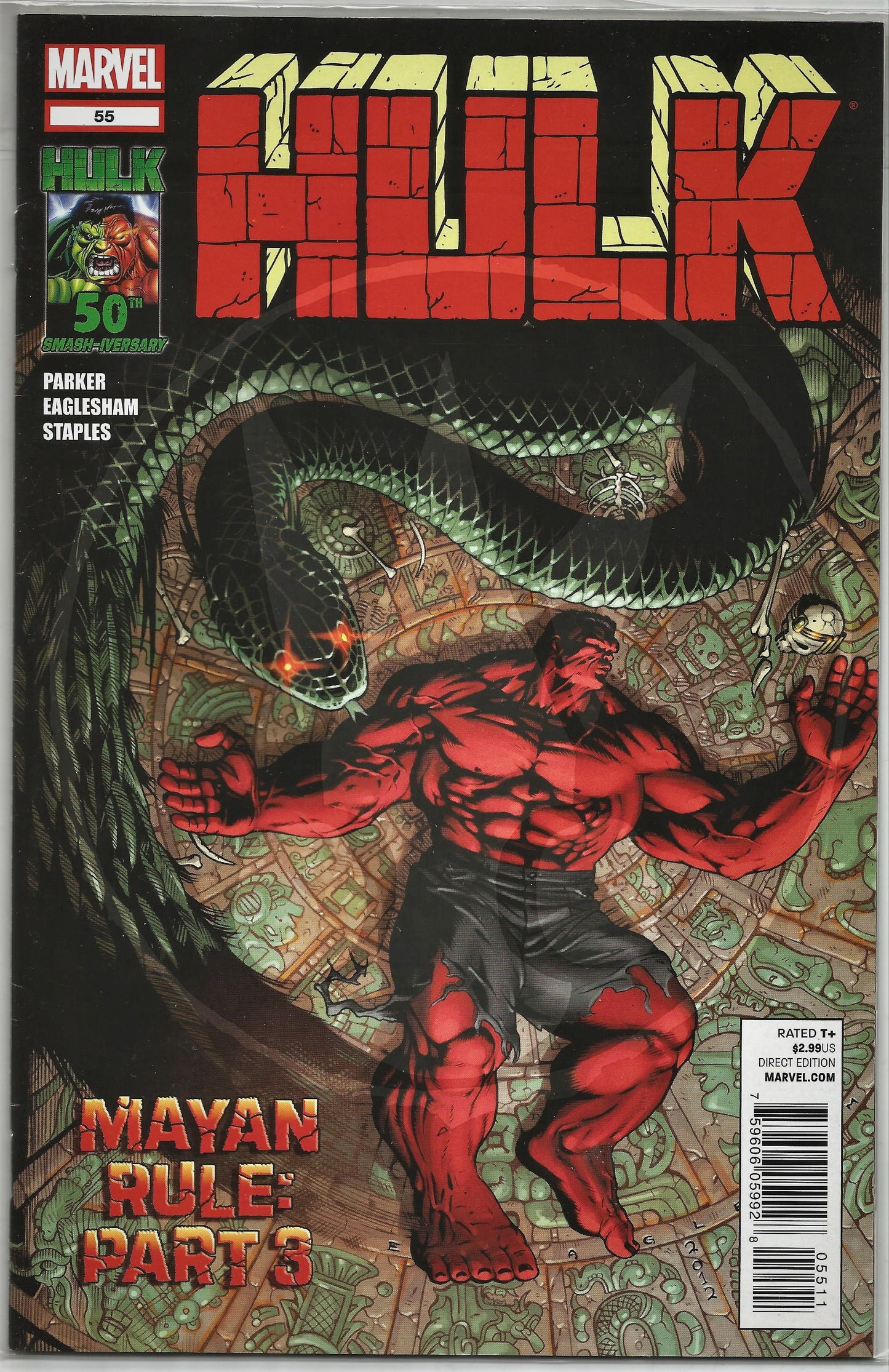 Hulk, Vol 2, No. 55, Marvel Comics, September 2012