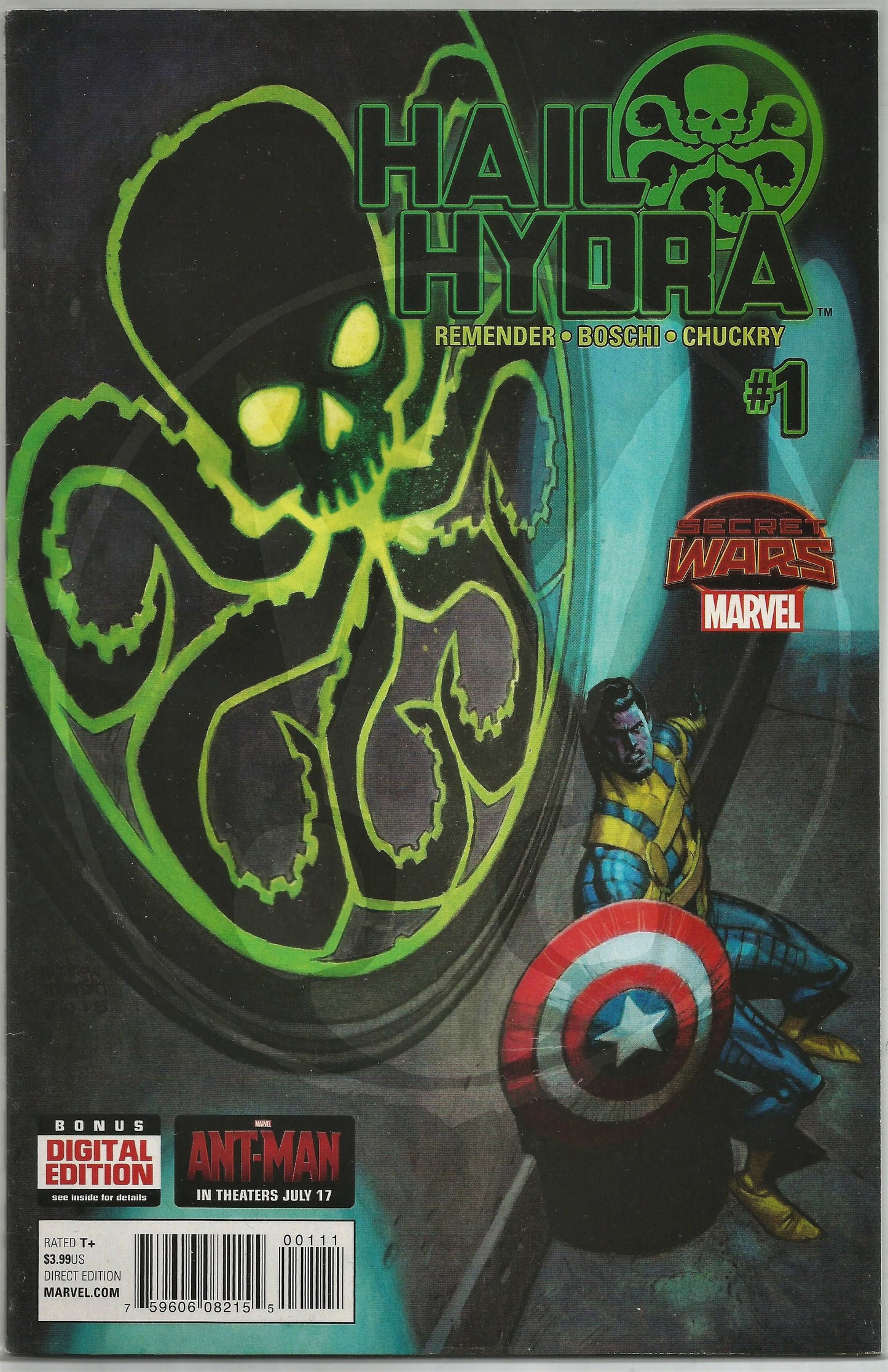 Hail Hydra, Vol 1, No. 1, Marvel Comics, September 2015