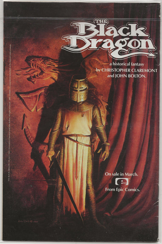 Moonshadow, Vol. 1 No. 2, Epic Comics, May 1985