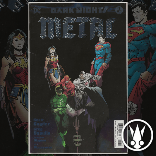 Dark Nights: Metal , Vol. 1, No. 1, DC Comics, October 2017 (1st Edition Foil Stamped)