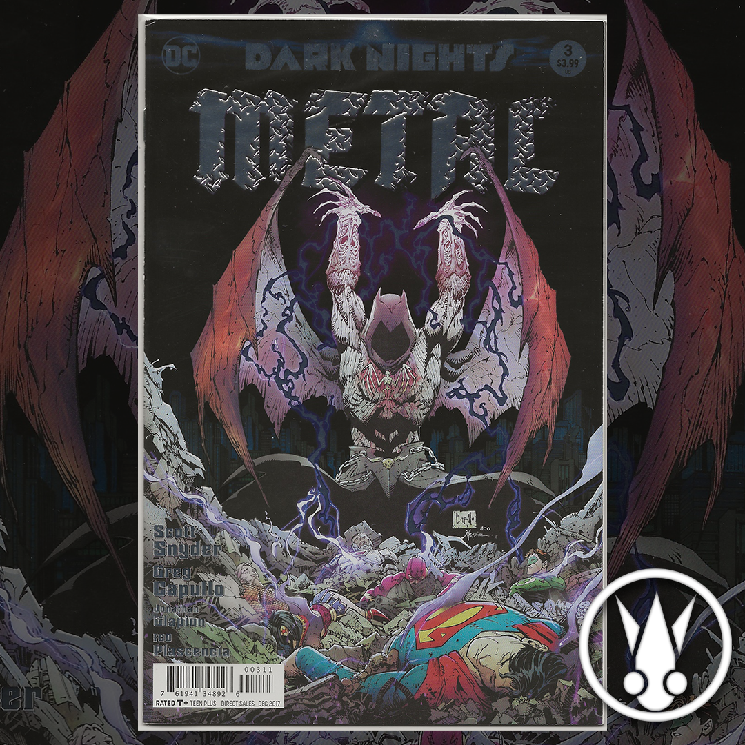 Dark Nights: Metal , Vol. 1, No. 3, DC Comics, December 2017 (1st Edition Foil Stamped)