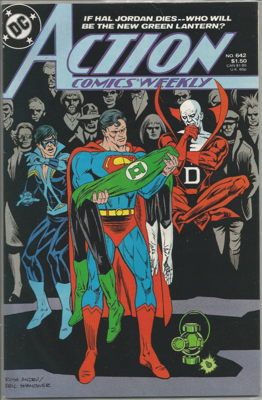 Action Comics, Vol 1, No. 642, DC Comics, March 1988
