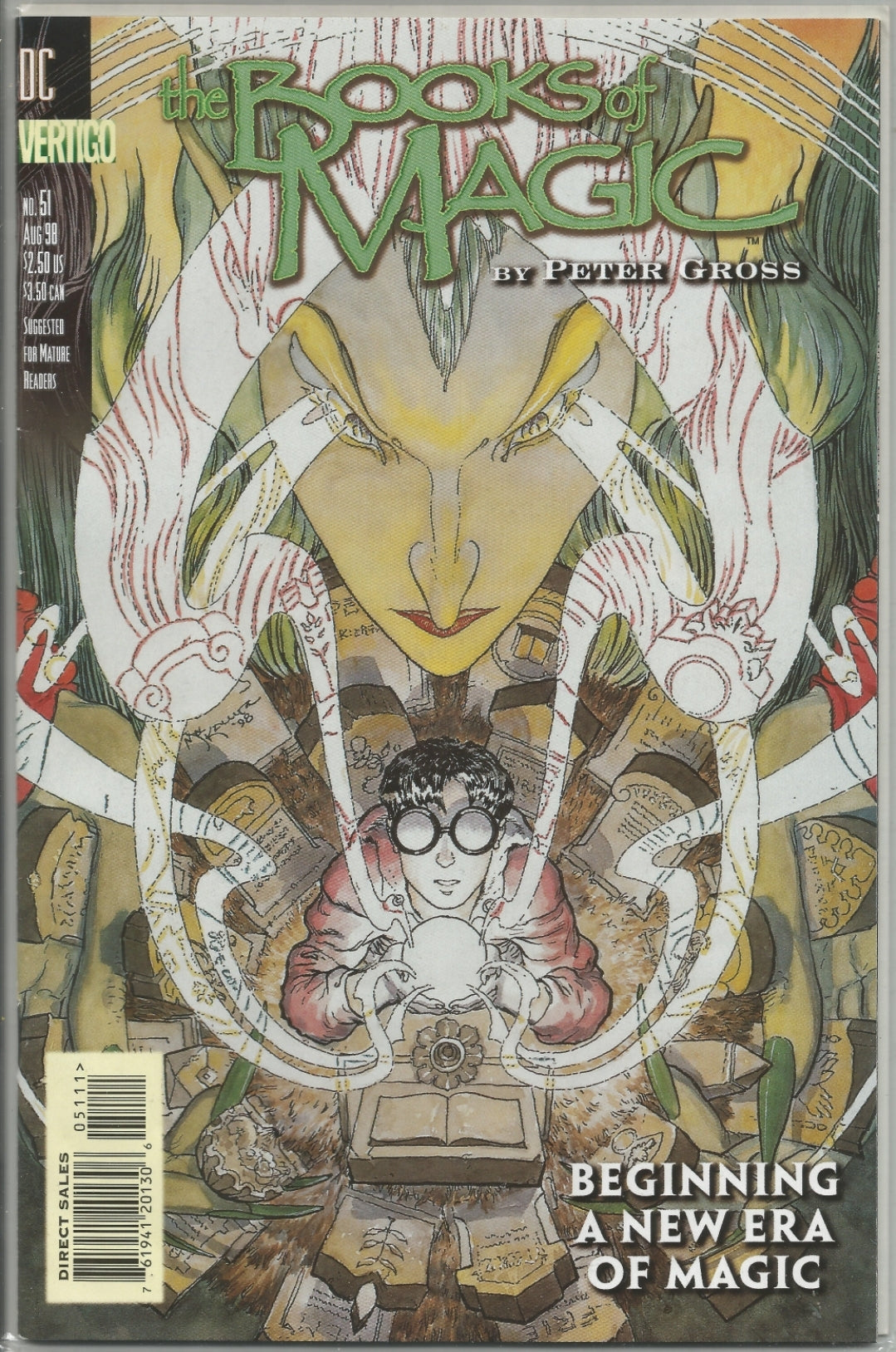 The Books of Magic, Vol 2, No. 51, DC Comics, August 1998