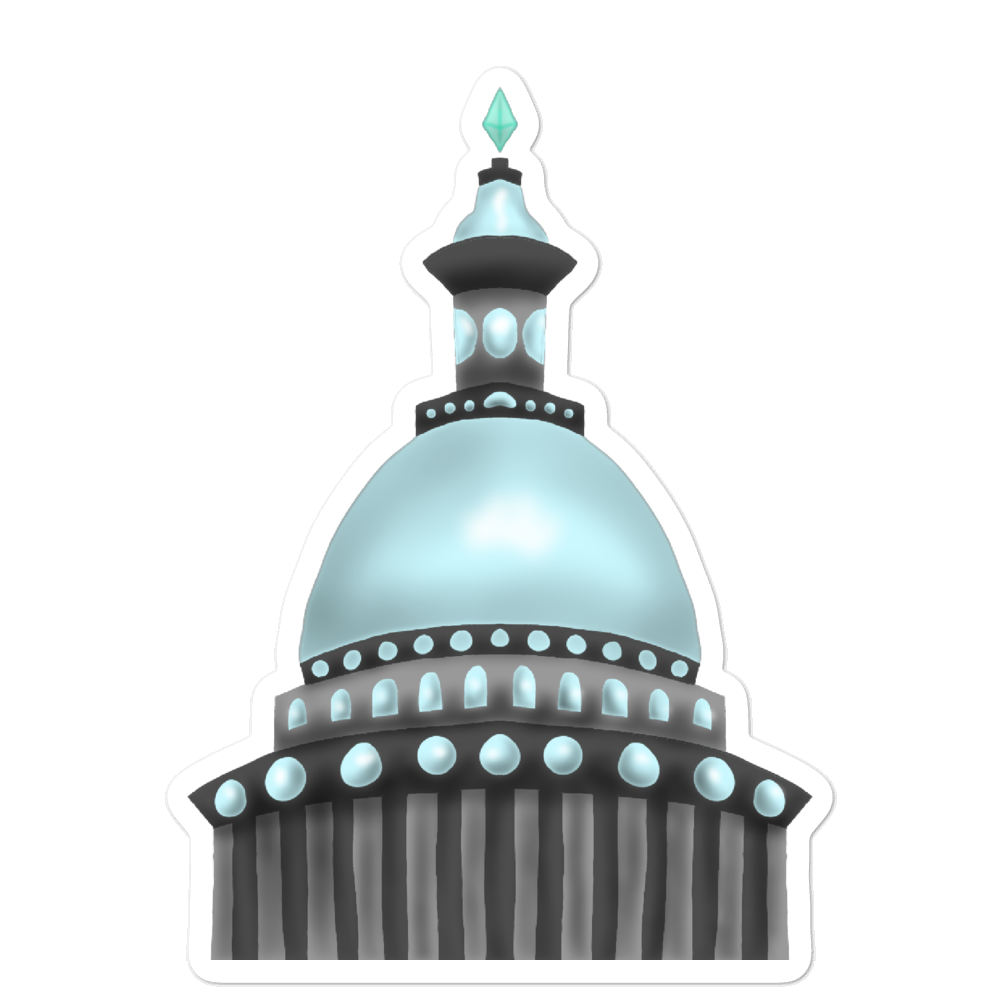 Capitol Building Stickers