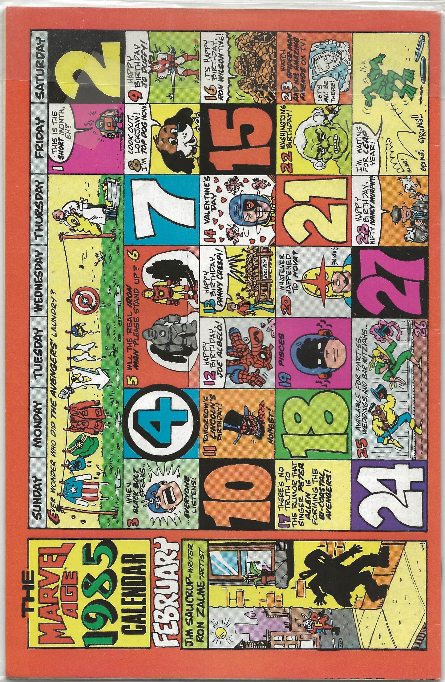 Marvel Age, Vol 1, No. 26, Marvel Comics, May 1985