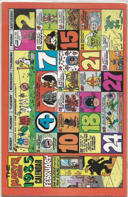 Marvel Age, Vol 1, No. 26, Marvel Comics, May 1985