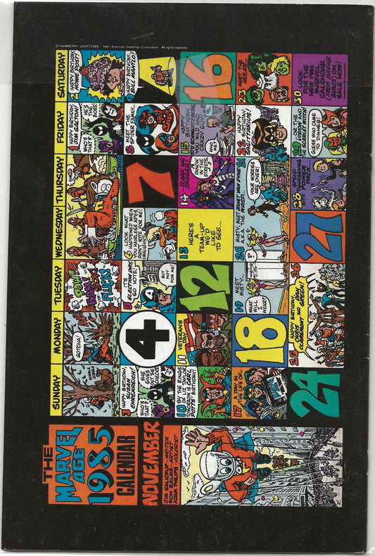Marvel Age, Vol 1, No. 35, Marvel Comics, May 1986