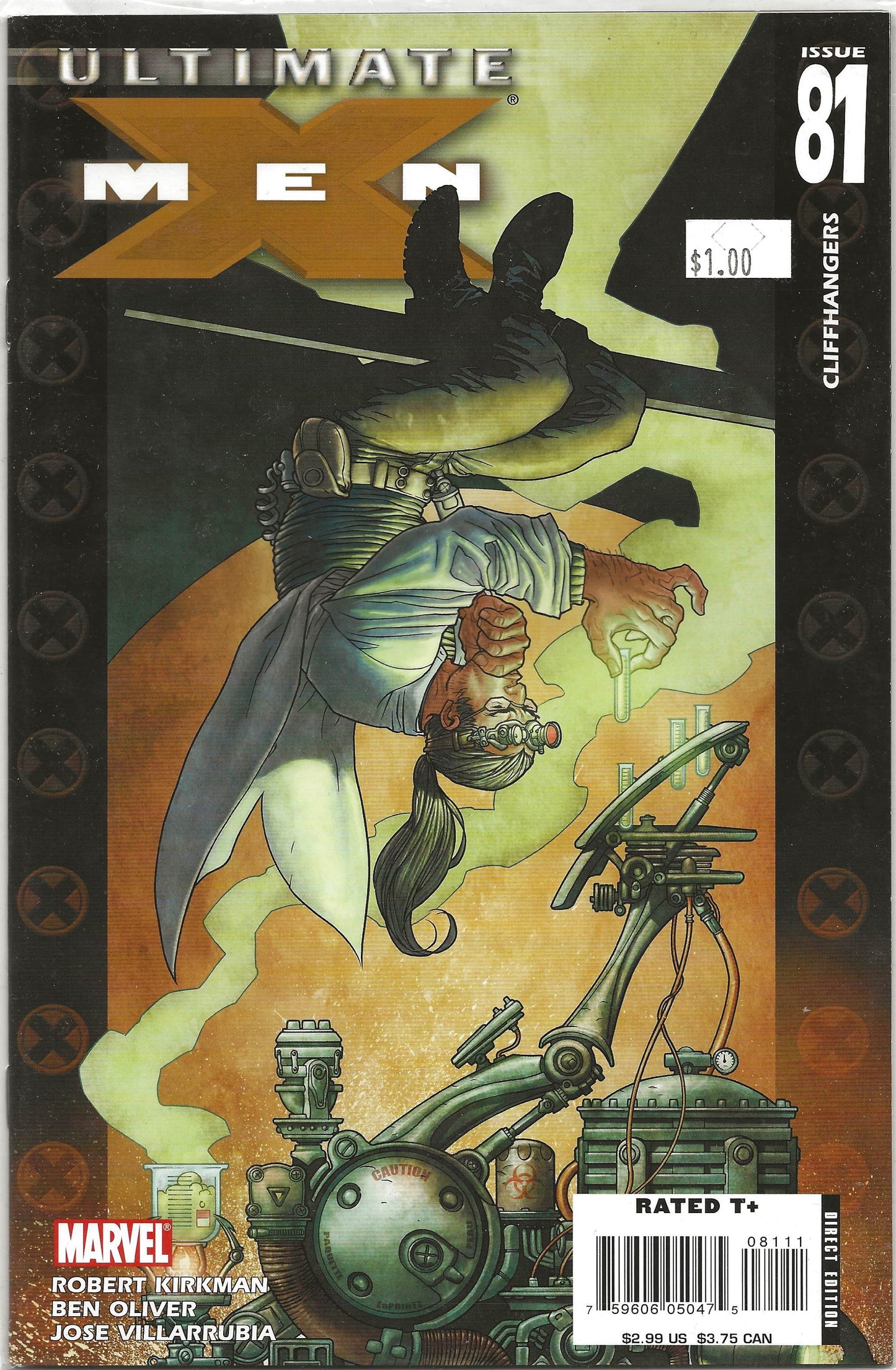 Ultimate X-Men, Vol 1, No. 81, Marvel Comics, June 2007