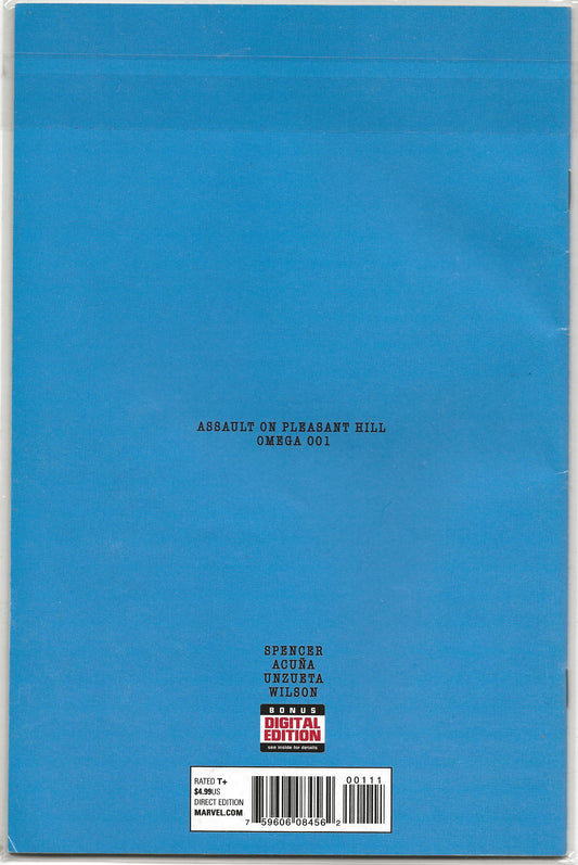 Avengers Standoff: Assault On Pleasant Hill Omega, Vol 1, No. 1, Marvel Comics, June 2016