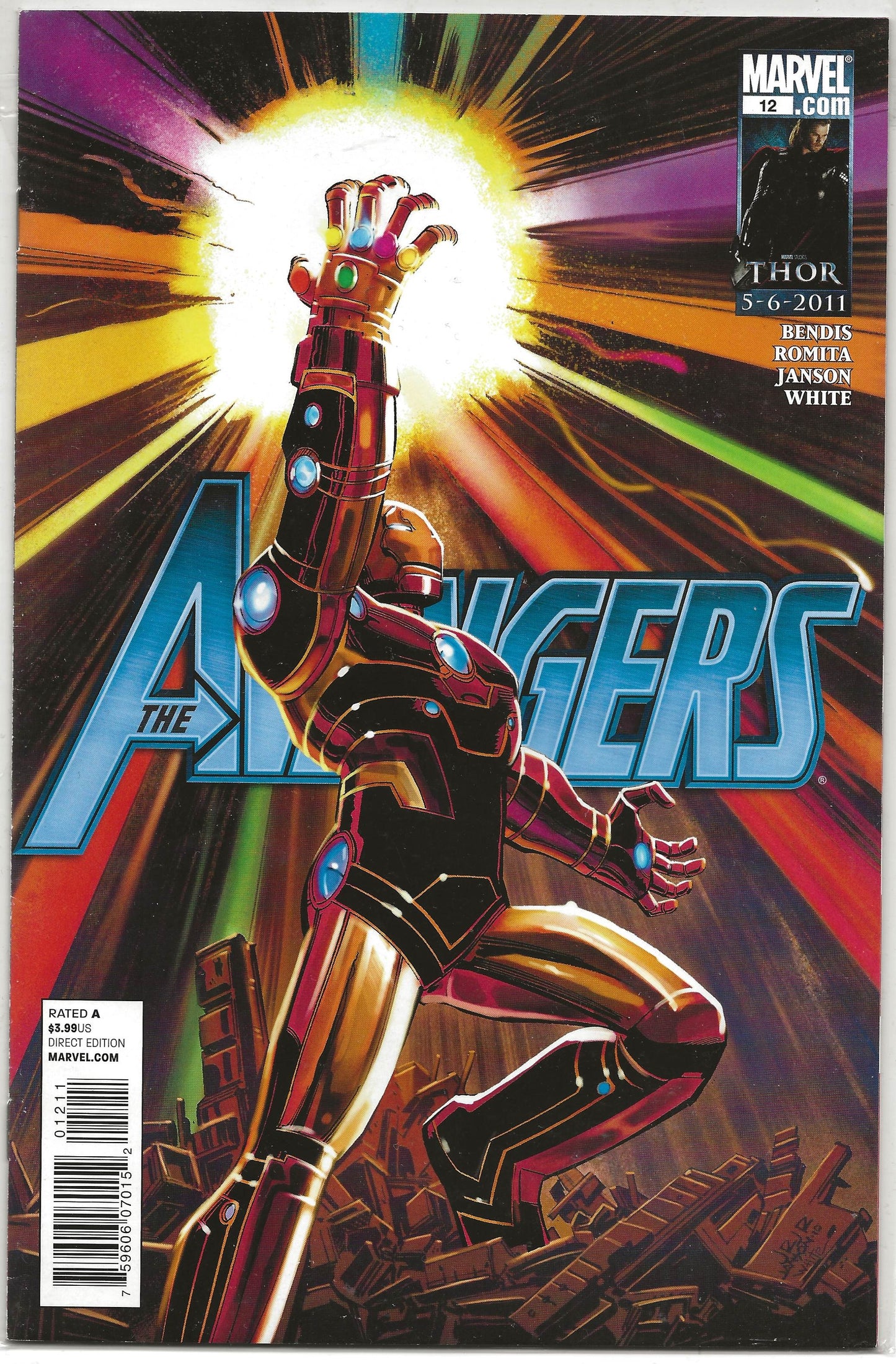 The Avengers, Vol 4, No. 12, Marvel Comics, June 2011