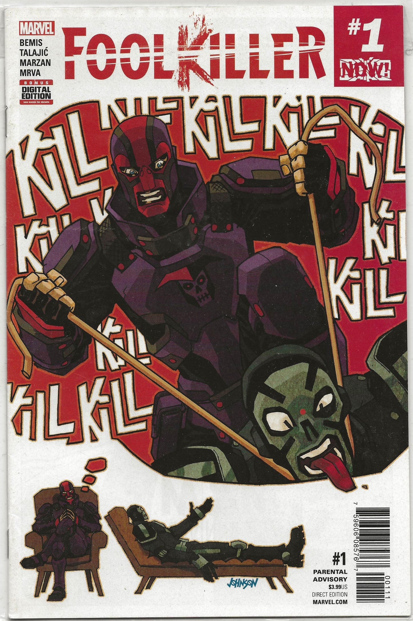 Foolkiller, Vol 1, No. 1, Marvel Comics, November 2016