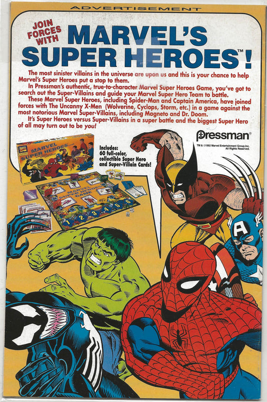 The Awesome Slapstick, Vol 1, No. 1, Marvel Comics, November 1992