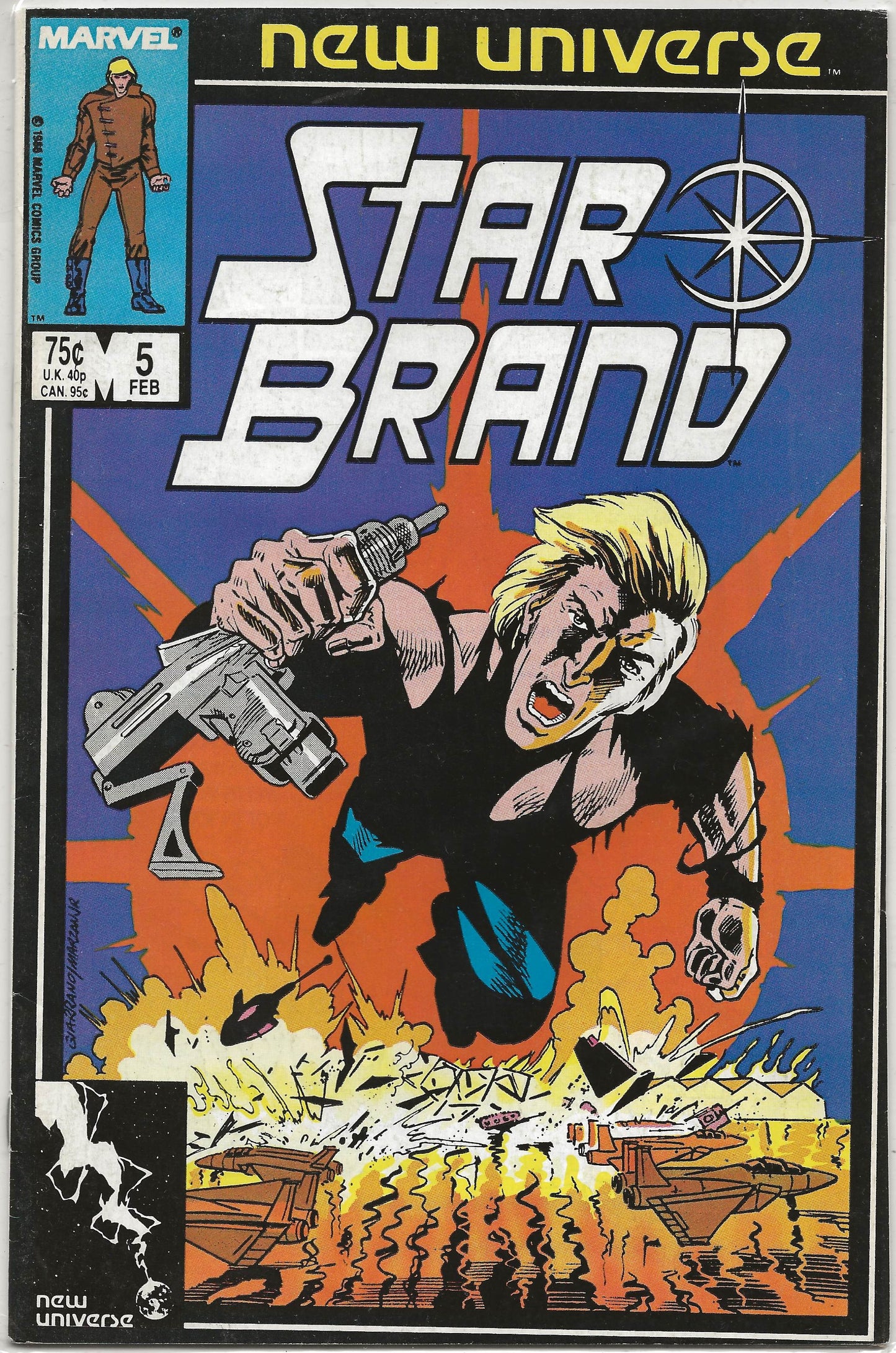 Star Brand, Vol 1, No. 5, Marvel Comics, February 1987