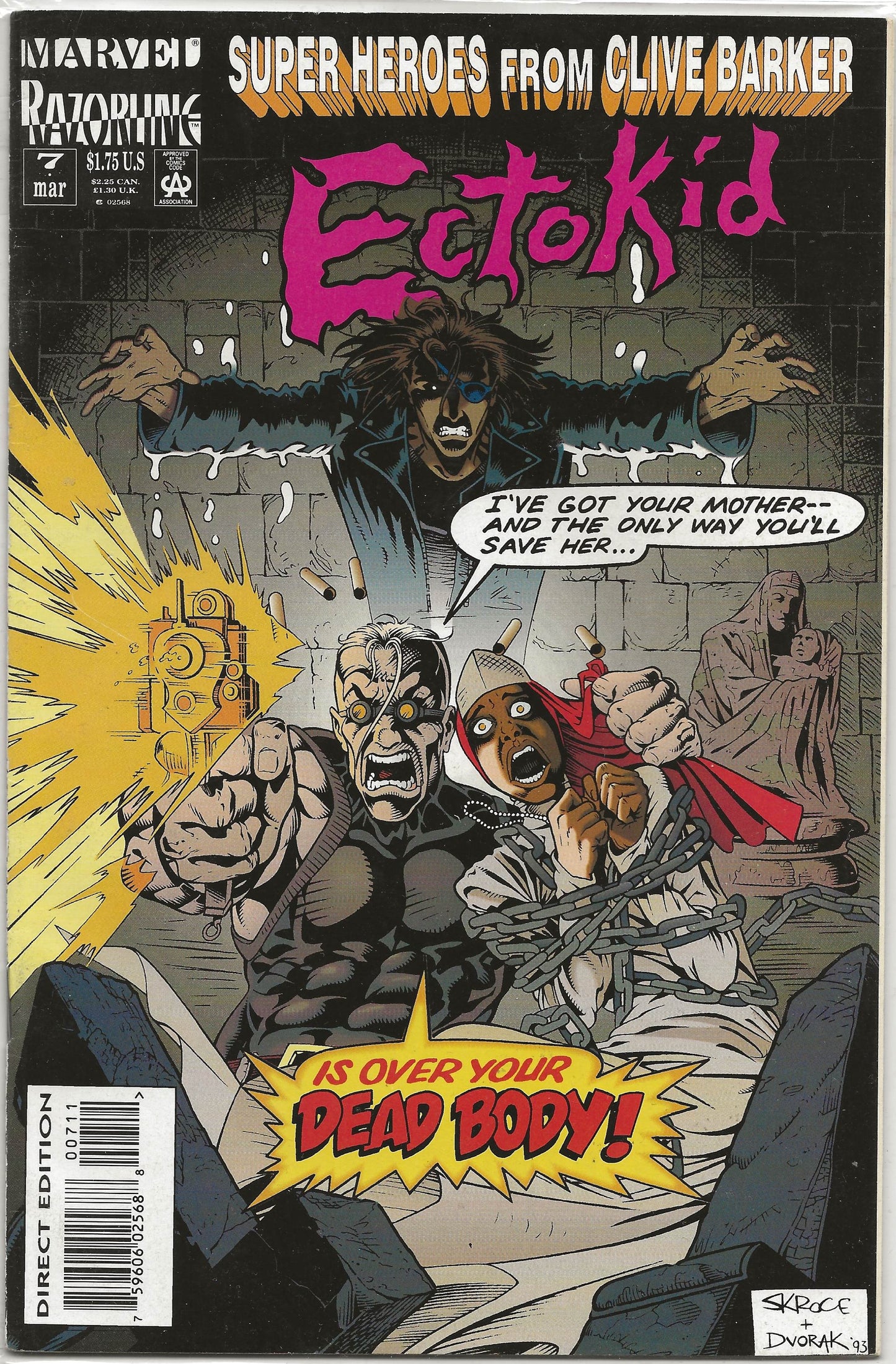Ectokid, Vol 1, No. 7, Marvel Comics, March 1994
