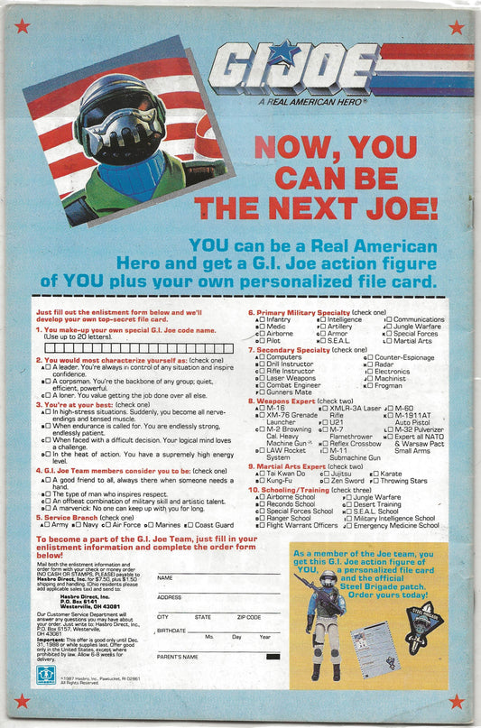 Bullwinkle and Rocky, Vol 1, No. 9, Marvel Comics, March 1989