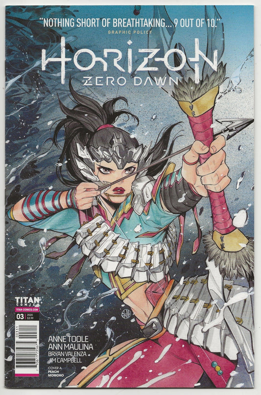 Horizon Zero Dawn #3 Cover A Peach Momoko Variant - Titan Comics