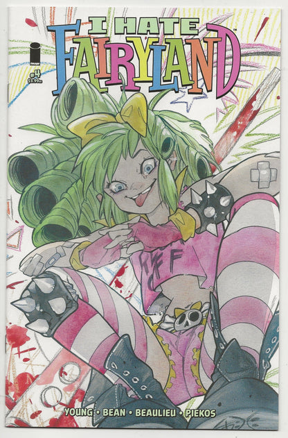 I Hate Fairyland #4 Cover D Peach Momoko Variant - Image Comics