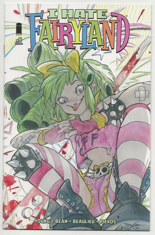 I Hate Fairyland #4 Cover D Peach Momoko Variant - Image Comics