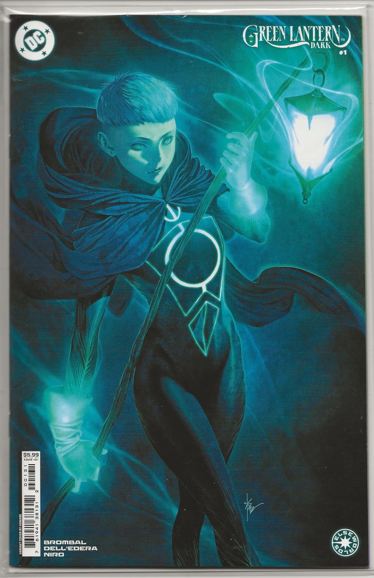 Green Lantern Dark #1 | Homare Variant Cover | DC Elseworlds 1st Print