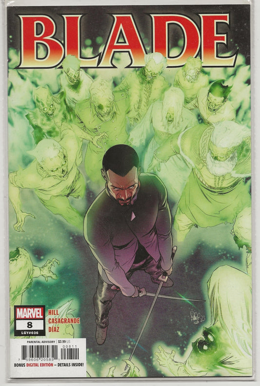 Blade #8 2024 Marvel: Elena Casagrande Cover