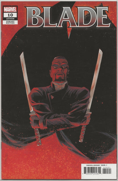 Blade #10 2024 Marvel: Declan Shalvey Variant Cover