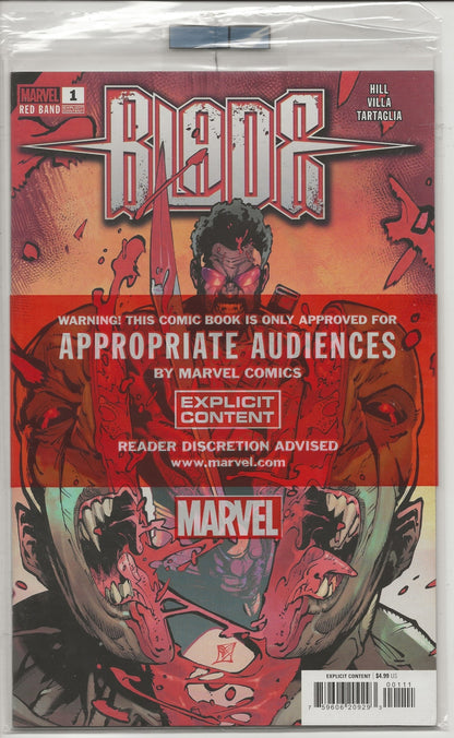 Blade: Red Band #1 - C.F. Villa Polybagged Cover A - Marvel Comics