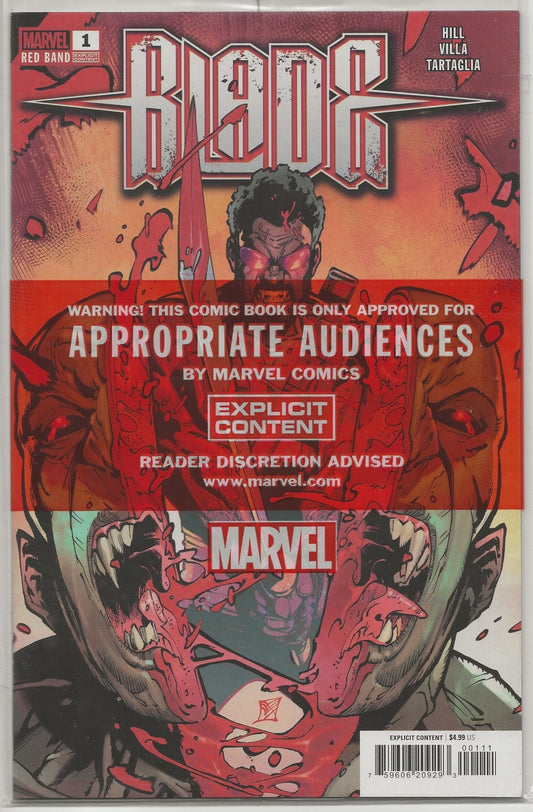 Blade: Red Band #1 - C.F. Villa Polybagged Cover A - Marvel Comics